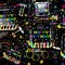 Glow Neon Party Supplies Neon Glow Plate Set Neon Balloon Glow in the Dark Happy Birthday Backdrop Glow Birthday Blacklight Party Decoration Neon Glow Birthday Tableware